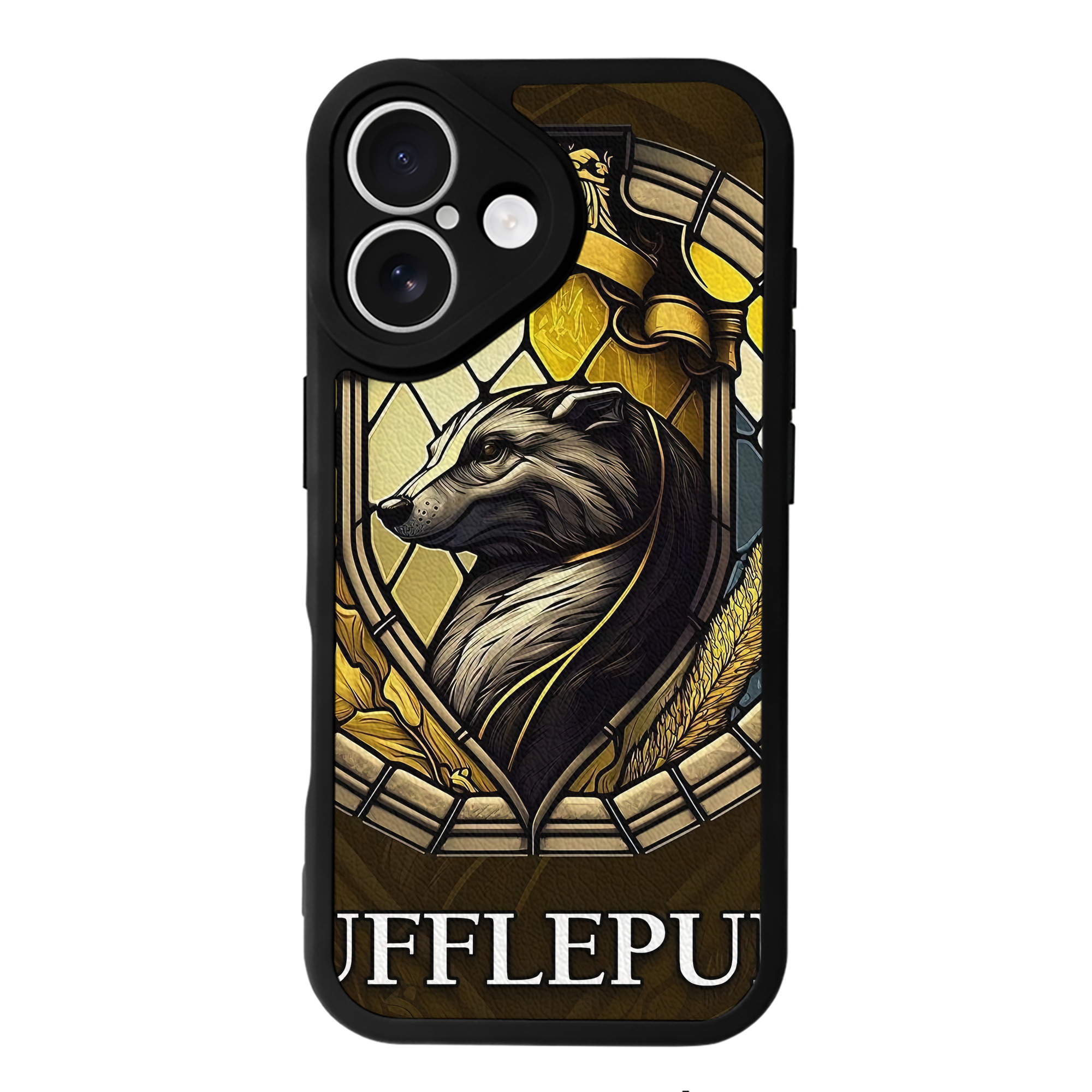 （画像用） Harry Potter ハリー・ポッターシリーズ 【iPhone 16シリーズ対応】シリコンスマホケース（レザー調） 材質：シリコン